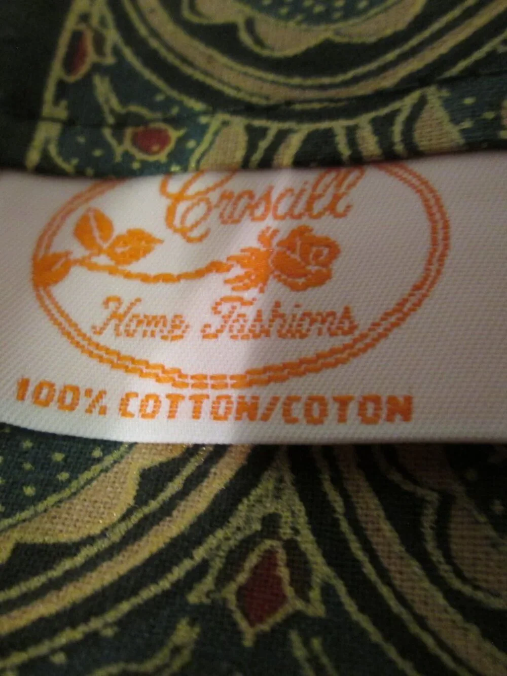 New Old Stock Croscill Home Blouson Valance Traditional Classic Formal Floral